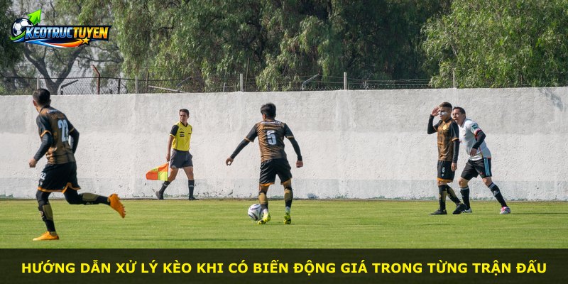 Hướng dẫn xử lý kèo khi có biến động giá trong từng trận đấu